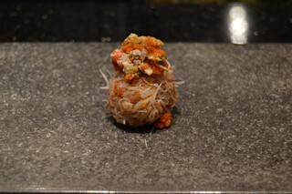 Sushitoku - 冬の味覚、せいこ蟹。11月から12月までしか味わえない
                        期間限定の冬の味覚