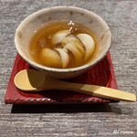 丸新 - 銀杏に蓮根餅に百合根の鼈甲餡