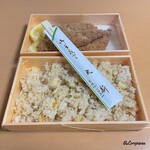 丸新 - 鯵フライと炊込みごはんのオミヤ