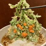 Echigo Soba - 限定Xmasツリーそば630円