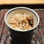 おが和 - ◎蟹汁で炊いた外子飯蒸し