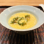 おが和 - ☆長芋素麺玉子餡と揚げブロッコリー