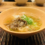 おが和 - ◎牛肉出汁茶漬け（友人）