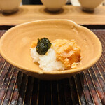 おが和 - ◎塩引き鮭、海苔佃煮ご飯（友人）