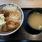 Yoshinoya - 久々の「タルタル南蛮から揚丼」です♡