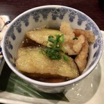 宵ノねこ - 茄子と鶏皮の南蛮漬け