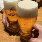 Uoshou Gimpei - まずはヱビスビールで乾杯٩( ᐛ )( ᐖ )۶