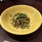 宵ノねこ - 切干大根のしそジェノベーゼ炒め(半分)