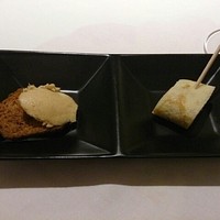 シーン - ブルーチーズクレープ巻、サーモンクリーム