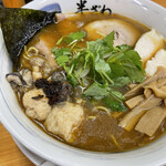 Chuukasoba Hanzawa - 限定 金目鯛と牡蠣の炊きラーメン(塩) 1100円
