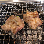 炭火焼肉と炉端 康 - ネギタン塩