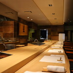 すし うおいち - カウンター席(2022年12月)