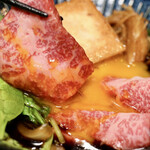 ルッカ - 仙台牛A５霜降り生すき焼