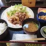 Sakura Tei - 馬肉のしょうが焼き