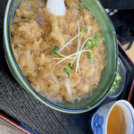 豊田大正庵 - たぬきうどん800円