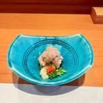 Sushi Ei Hanayagi - カワハギの肝和え。