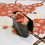 寿司栄 華やぎ - 香箱蟹。