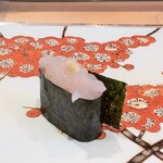 寿司栄 華やぎ - 白海老。