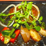 ベルマリン - 上から野菜が沢山あります