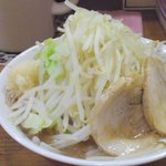 豚壱家 - 小豚野菜ニンニク増し