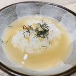 鳥おか - スープ茶漬け