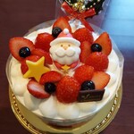 シャトレーゼ - クリスマスケーキ(4号)　3,780円