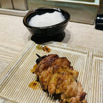 鳥おか - もも、大根おろし