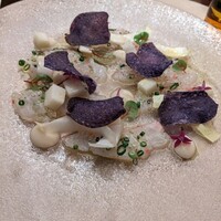 レストラン・パッション - 鮮魚のカルパッチョ⇒食材も美味しいですがソースが絶品です。 レストラン・パッション - 鮮魚のカルパッチョ⇒食材も美味しいですがソースが絶品です。