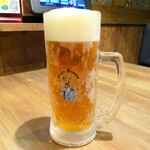 びっくりドンキー - （2022/11月）ドンキーハウスビール　樽生　中サイズ