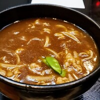 日本橋 やぶ久 - カレー南蛮（黒豚）