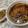 皇林 - 夜のラーメンセット
パーコー麺＋豚肉ピーマン飯（ハーフ）