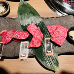 牛わか - 特選和牛三種盛合せ