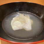 鮨 さいとう - クエの酒蒸し