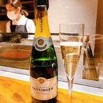 温石 - 最初はテタンジェで乾杯