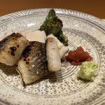 鮨 さいとう - 穴子の白焼き