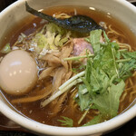 麺たつ - 醤油ラーメン 味玉