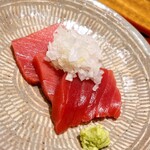 温石 - この本鮪はウンマイ。玉葱おろしが合う