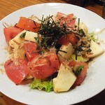 とん豚びょうし  - 山芋とトマト