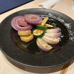 料理屋 ニチニチコレコウニチ - 鉄板焼き野菜盛り