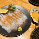 洋食 おがた - スズキのカルパッチョ