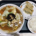 餃子の王将 - 五目あんかけラーメン フェアセットB/950