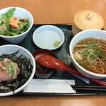 和風レストランまるまつ - ミニネギトロ丼ランチ