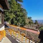 十一丁目茶屋 - カウンター型のテラス席