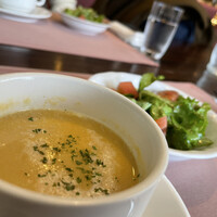 厳選洋食さくらい - ニンジンのポタージュ