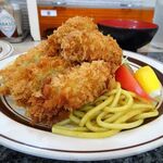 洋庖丁 - カキフライ定食（特盛）（クーポン割引）1,080円