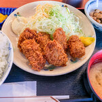 手作り居酒屋 たぬき - 日替わり(かきフライ) 900円