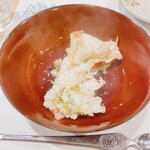 うを徳 - 北海道オホーツク産 ズワイ蟹のシャブシャブ