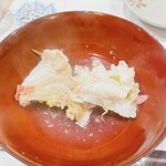 うを徳 - 北海道オホーツク産 ズワイ蟹のシャブシャブ