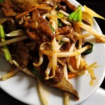 台湾料理彩華 - ニラレバー（日替わりランチ）