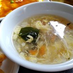 台湾料理彩華 - スープ（日替わりランチ）